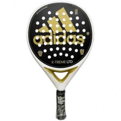Pala de Pádel Adidas Pala Adidas X-Treme/ Blanca y Oro