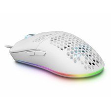 RATON MARS GAMING MMAXW ULTRAPLIEGO USB BLANCO MMAXW