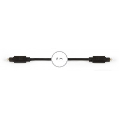 Cable Toslink Fibra Optica 5m FONESTAR