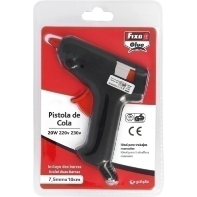 PISTOLA COLA TERMOFUSIBLE FIXO 20W