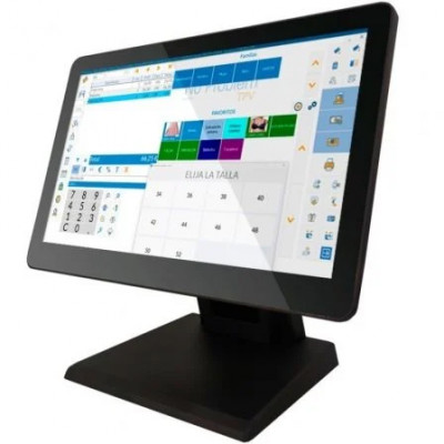 TPV 10POS 10T-16J648128/ Intel J6412/ 8GB/ 128GB SSD/ 15.6/ Táctil/ WiFi/ Win11 IoT Incluye Software Verifactu + 2h de Formación