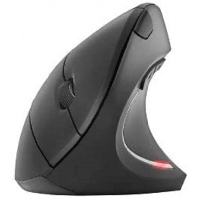 Ratón Vertical Nilox 3600 DPI, 6 botones, negro