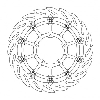 Disco de freno Flame Series MOTO-MASTER 113198