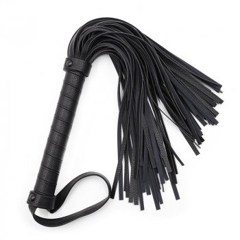 Flogger Clásico 42 cm Negro