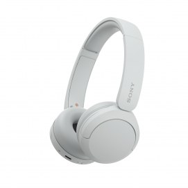Auriculares inalámbricos - Sony WH-CH520, Bluetooth, 50 horas de autonomía, Carga rápida, 360 Audio, Conexión multipunto, Casco estilo diadema, Blanco – imagen 4