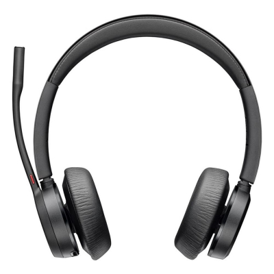 Auriculares poly voyager 4320 inalambrico negro