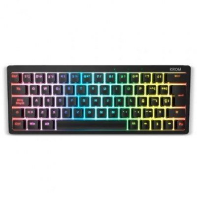 Teclado Gaming Mecánico Krom Kreator/ Negro
