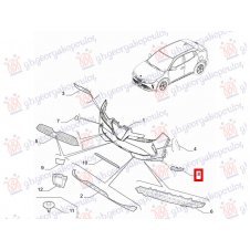 SPOILER LATERAL PARACHOQUE DELANTERO(O)