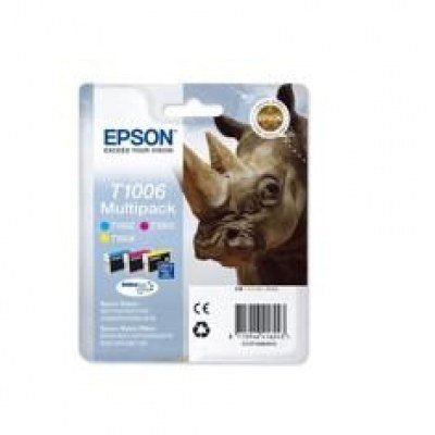 Multipack cartucho epson c13t10064020 cian - magenta - amarillo - rinoceronte