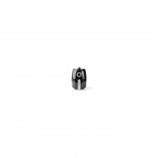 Nedis KAAF120FBK freidora Sencillo 2,4 L Independiente 1000 W Freidora de aire caliente Aluminio, Negro