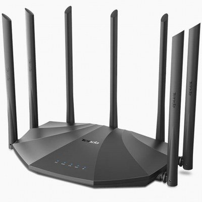 Router wifi tenda ac23 dual band ac2100 1733mbps 3 puertos lan 1 puerto lan