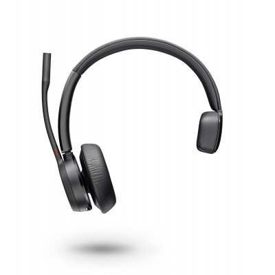 Auriculares Voyager 4310 con certificación para Microsoft Teams + llave BT700 + soporte de carga