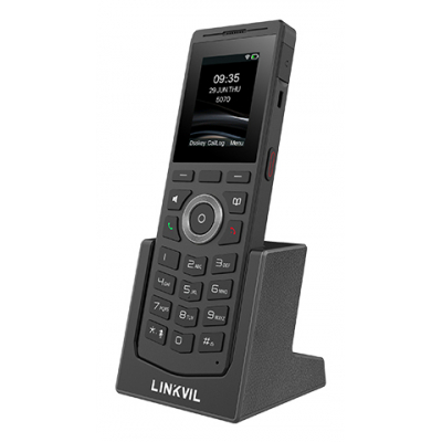W610W teléfono IP Negro 4 líneas Wifi