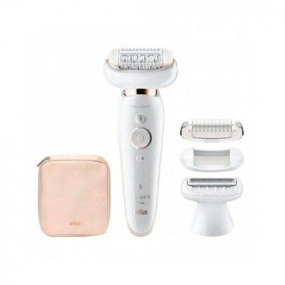 Depiladora silk - epil braun 9 9 - 002 flex sensosmart 40 pinzas - lavable - mojado y seco - axila - bikini - brazo