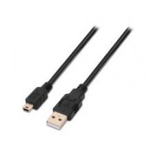Cable Aisens Usb-a/m A Miniusb-b/m 3m Negro