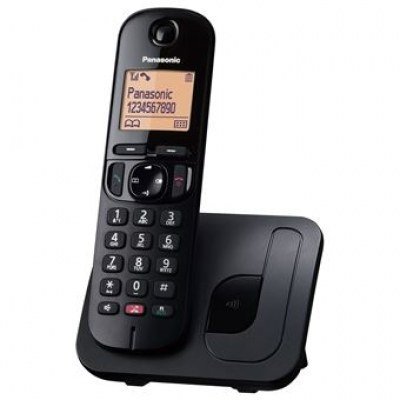 Teléfono Inalámbrico Panasonic KX-TGC250SPB/ Negro