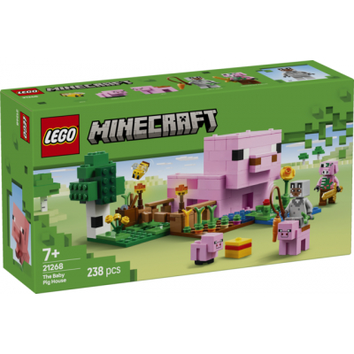 Lego minecraft la casa - cerdo bebé