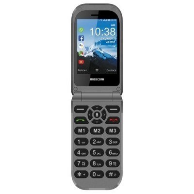 Telefono movil maxcom mk399 negro - 2.8pulgadas - 4gb rom - 512mb ram - 2mpx - 4g
