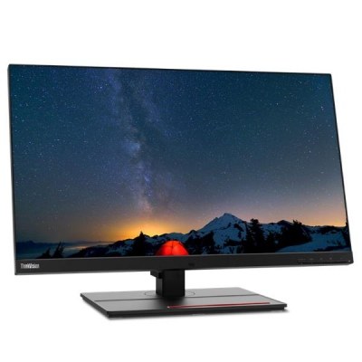 Lenovo ThinkVision P27u-20 - Monitor LED - 27 - 3840 x 2160 4K @ 60 Hz - IPS - 450 cd/m² - 1000:1 - 4 ms - Thunderbolt 4, 2xHDMI, DisplayPort - altavoces - negro azabache