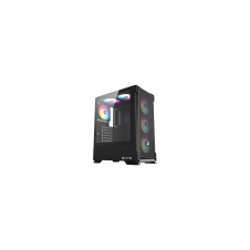 XYZ AIRONE 300 X, TORRE GAMING,MESH, ALTO FLUJO AIRE, 6x VENTILADORES, TYPO C, ATX, NEGRA