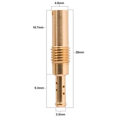 Chiclé de baja Prox 62 para Keihin N424-21 SERIES 46.062