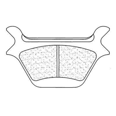 Juego de pastillas sinterizadas CL BRAKES (2370RX3) 2370RX3