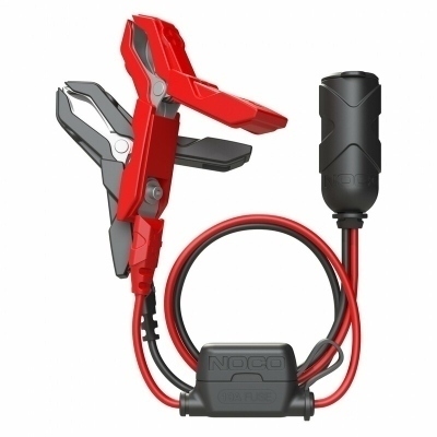 Adaptador NOCO para enchufe de 12 V, con pinzas de batería GC017