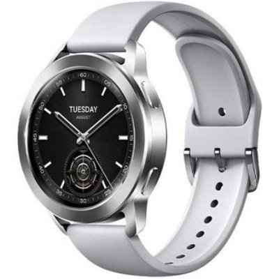 Xiaomi Watch S3 Reloj Smartwatch - Pantalla AMOLED 1.43 - Bisel de Acero Inoxidable - NFC, Bluetooth 5.2 - Autonomia hasta 15 Dias - Resistencia 5 ATM - Color Plata