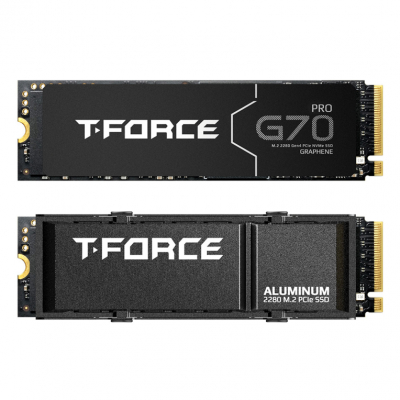 SSD TEAMGROUP T-FORCE GAMING M.2-2280 PCI-E GEN4X4 G70 PRO 2TB CON DIS. DE CALOR