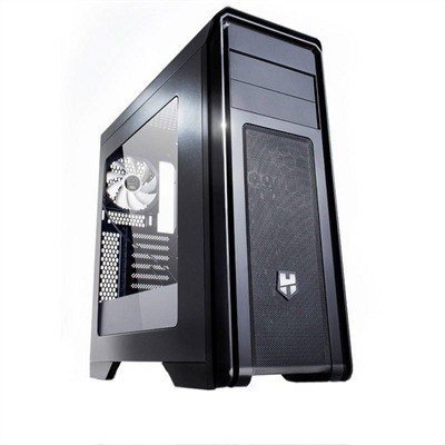 Nox Caja Semitorre ATX Hummer ZX Negra Ventana