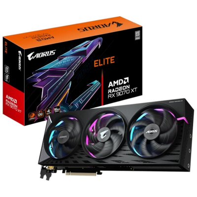 Tarjeta grafica gigabyte rx 9070 xt aorus e 16gb gddr6 - 2x dp - 2x hdmi pci express 5.0