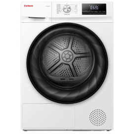 Secadora de condensación con bomba de calor Corberó CSBCH830W, 8kg, clase D, 119 kWh/100 ciclos, 64dB, 15 programas, luz interior LED, display,...