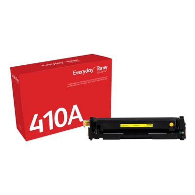 Toner xerox everyday compatible con hp 410a color laserjet pro m452. mfp m377(cf412a crg046y) amarillo