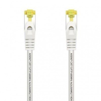 Cable de Red RJ45 SFTP Aisens A146-0488 Cat.7/ 25cm/ Blanco