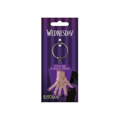 Llavero pyramid wednesday addams give me a hand