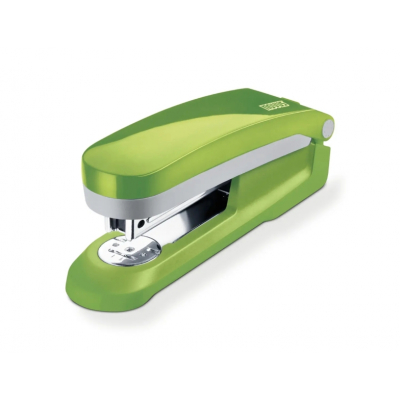 Novus Evolution E 25 Fresh Grapadora + Caja de 200 Grapas 24/6 - Hasta 25 Hojas - Grapado Cerrado, Abierto y Clavado - Color Verde