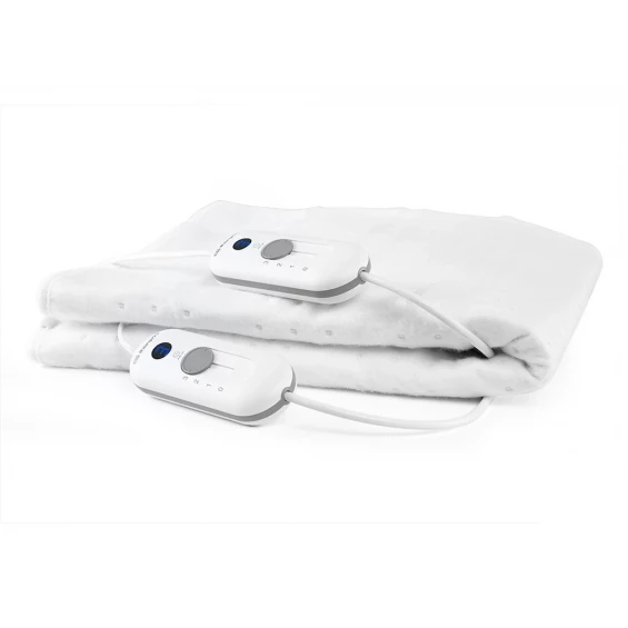 Calienta camas eléctrico Orbegozo CAH 1450, 160 x 140 cm, 2 x 60 W, 2 zonas, 3 niveles