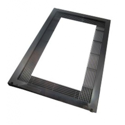 Marco Microondas Ventilacion 600x400x22mm NEGRO
