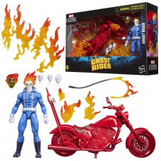 Figura hasbro marvel legends series ghostrider and bike classic pk