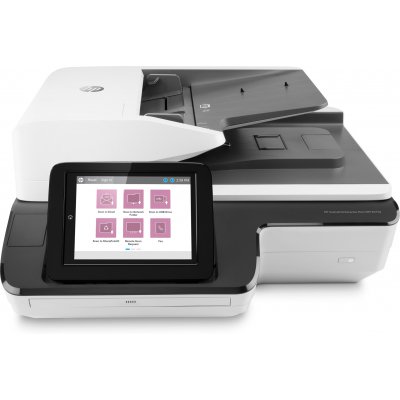 ScanJet Enterprise Flow N9120 fn2 Escáner plano y alimentador automático de documentos (ADF, Automatic Document Feeder) 600 x 600 DPI A3 Negro, Blanco