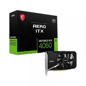 Tarjeta gráfica Msi VGA NVIDIA RTX 4060 AERO ITX 8G OC