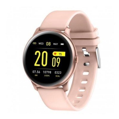 Reloj smartwatch maxcom fw32 neon pink gold 0.96pulgadas