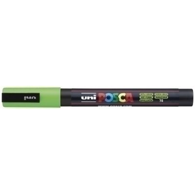 UNIBALL MARCADOR POSCA PC-3M PUNTA CÓNICA 0,9 - 1,3 MM VERDE MANZANA