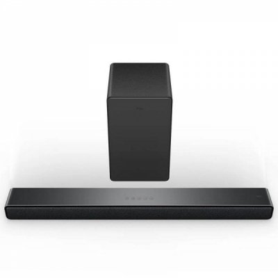 TCL P733WE Barra de Sonido con Subwoofer Inalambrico 110W - Salida de Audio 3.1 Canales - Bluetooth 5.2, 3D Sound, DTS Virtual X, Dolby Digital Plus - Color Negro