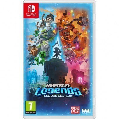 Juego nintendo switch - minecraft legends deluxe edition