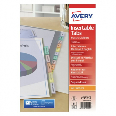 05611501 papel para impresora de inyección de tinta A4 (210x297 mm) 6 hojas Colores surtidos