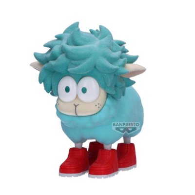 Figura banpresto my hero academia fluffy puffy deku sheep 7cm