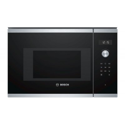 MICROONDAS INT. BOSCH BFL524MS0 20L S/GRILL HIDRO 38CM CRIST.NGO INOX