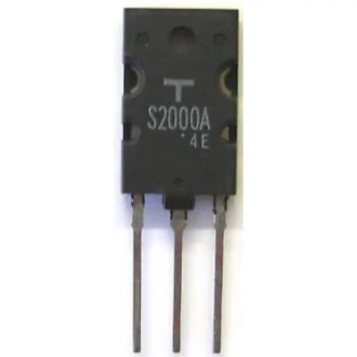 Transistor NPN 1500V 50W TO3PH S2000A Toshiba
