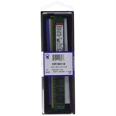 Kingston ValueRAM Memoria 8GB DDR3 1600MHz